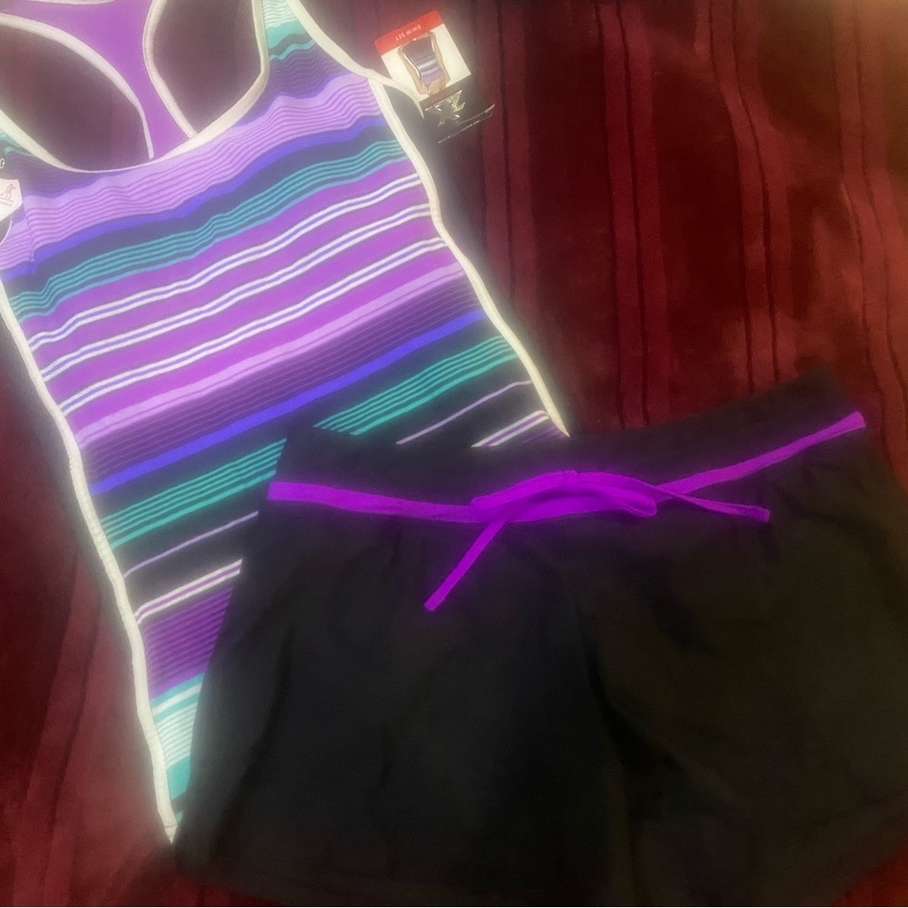 Four Tankini Short Sets NWT Size Medium